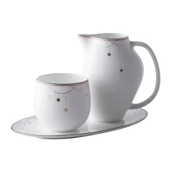 Wik & Walsøe Julemorgen Girlander Fløte & Sukker Sett<WIK & WALSØE Online