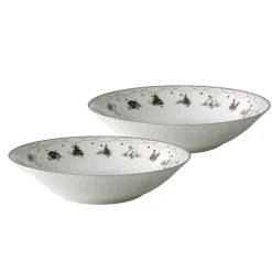 Wik & Walsøe Julemorgen Story Dyp Tallerken 16cm 2pk<WIK & WALSØE Hot