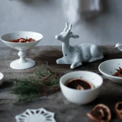 Wik & Walsøe Stjernedryss Liten Bolle 12cm m/Stett<WIK & WALSØE