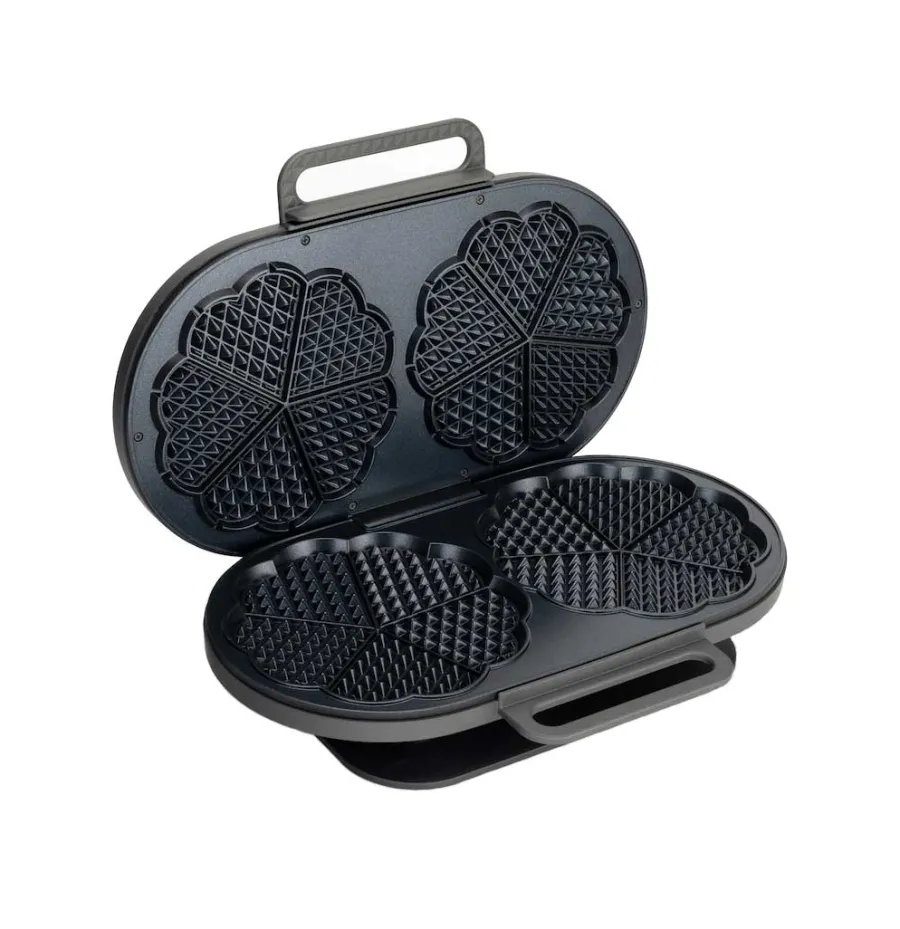 Joy Vaffeljern Dobbel WM5DB-200 Matt Sort 1500W<WILFA Online