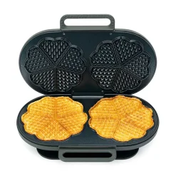 Joy Vaffeljern Dobbel WM5DB-200 Matt Sort 1500W<WILFA Online