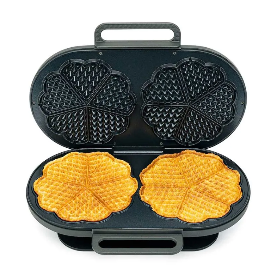 Joy Vaffeljern Dobbel WM5DB-200 Matt Sort 1500W<WILFA Online