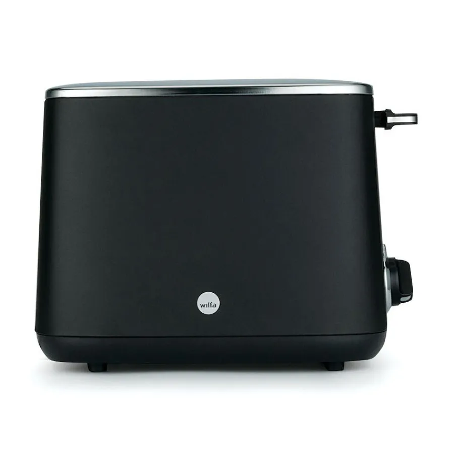 Lunch TO2B-1000 Brødrister Matt Sort<WILFA Online