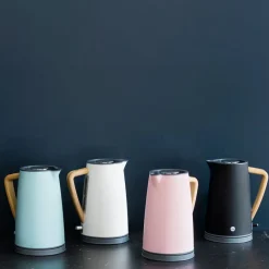 Vannkoker Matt Sort 1,7L Spring<WILFA Sale