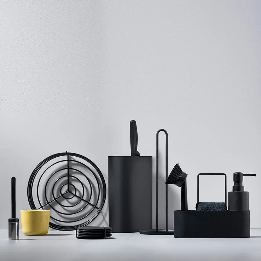 Singles Knivblokk 17x9cm Black<ZONE DENMARK Hot